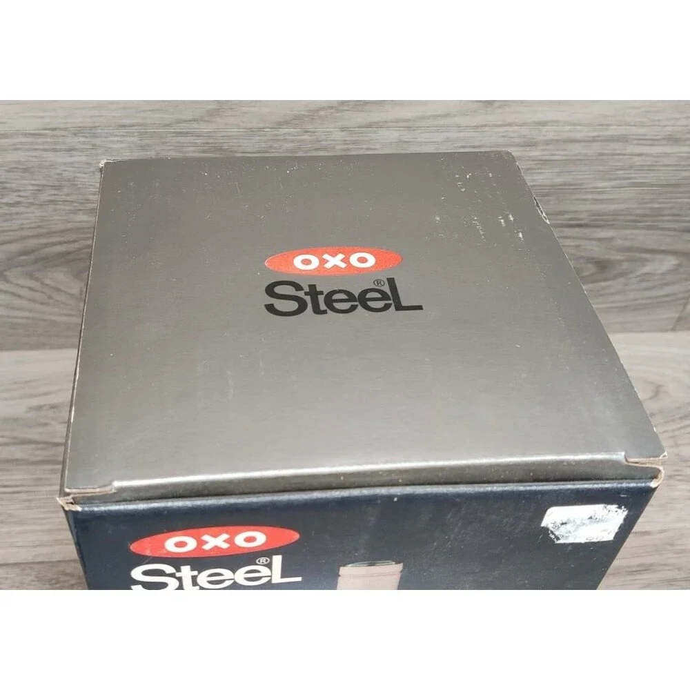 OXO Stainless Steel Wine Bottle Chiller Cooler Double Wall Insulated Brand New